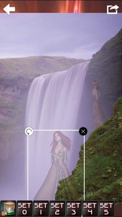 Fantasy Girl Ghost Stickers - Realistic Horror Photo Effects screenshot-3