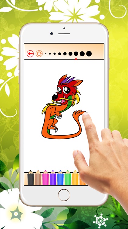 Coloring Book Dragon HD