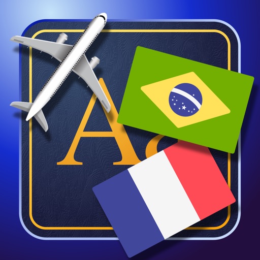 Trav French-Brazilian Dictionary-Phrasebook icon