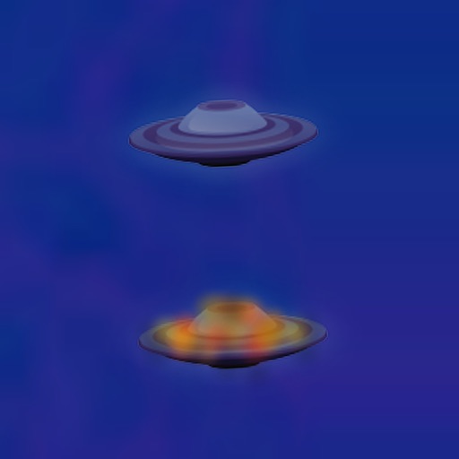 Dream UFO-alien UFO flying saucer icon