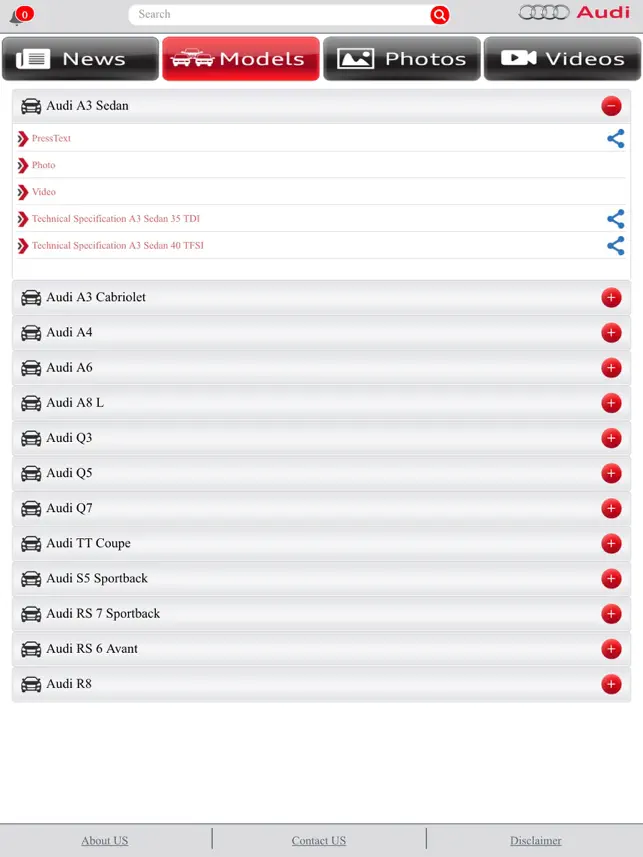 Screenshot 3 Audi Media App iphone