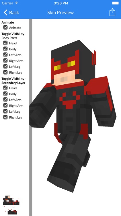 Cartoon and Fictional Character Skins For MCPE - Best Skins For Minecraft Pocket Edition screenshot-4