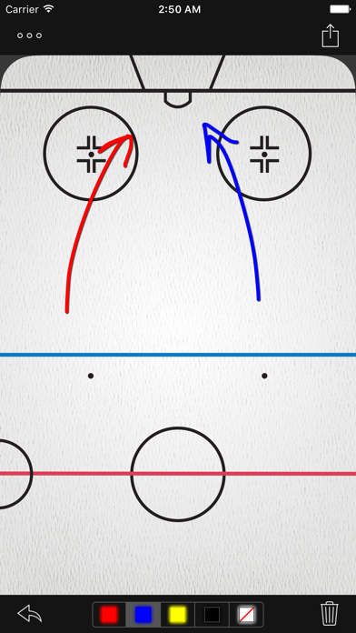 InfiniteHockey ホワイト ボード screenshot1