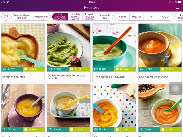 Le Repas De Bebe Dans L App Store