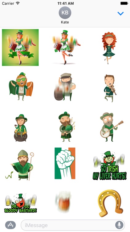 Irish Stickers screenshot-3