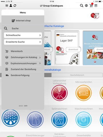 LF Group interactive catalogues screenshot 2