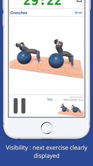 Exercise Ball Workout Challenge PRO - Get fit(圖3)-速報App