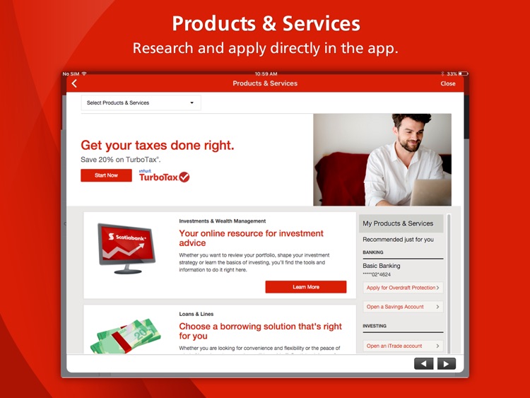 Scotiabank for iPad® screenshot-4