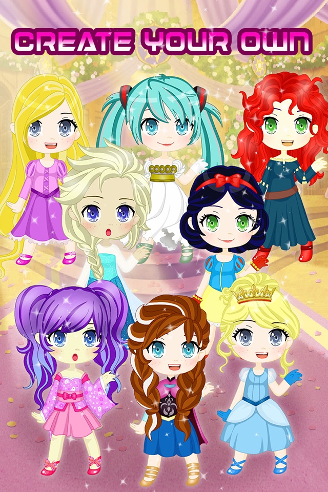 Chibi Princess Maker - Cute Anime Creator Games screenshot 3