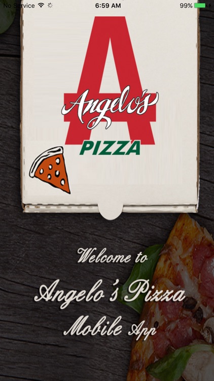 Angelo’s Pizza App