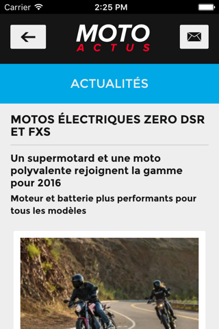 Moto-Actus — Toute l'actualité deux-roues sur votre mobile screenshot 3