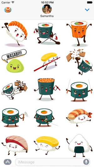 SushiMoji - Yummy Sushi Emoji Keyboard & Stickers(圖5)-速報App