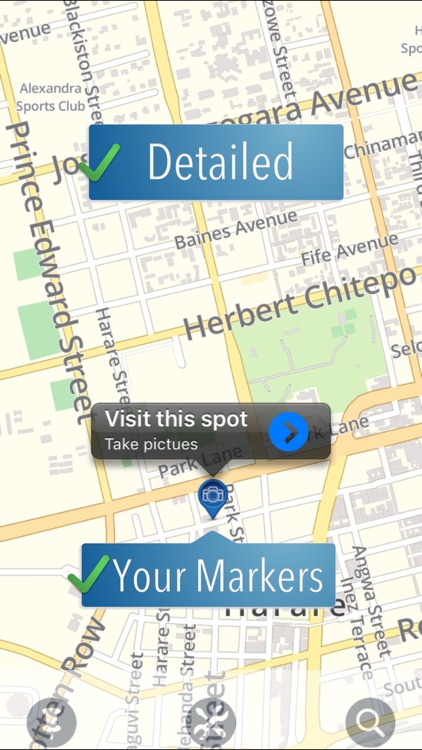 Zimbabwe Travelmapp