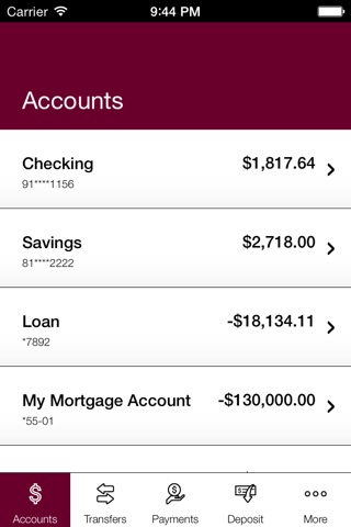 Bank of Wisconsin Dells Mobile screenshot 3