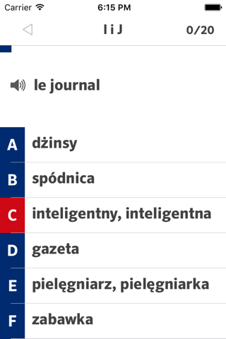 Fiszki 1000 słów - Francuski na co dzień screenshot 4