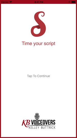 Time Your Script