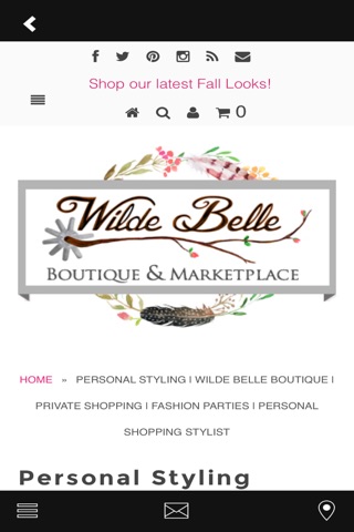 Wilde Belle Boutique screenshot 3
