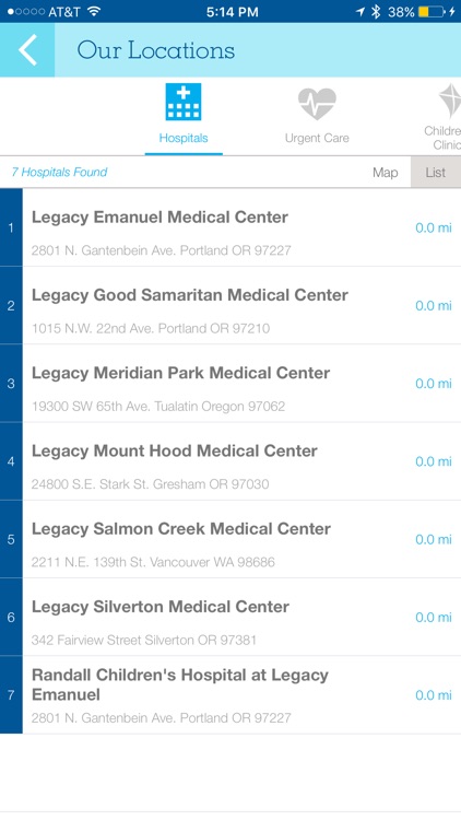 Legacy Health Consumer App