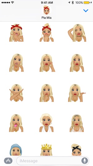 Pia Mia ™ by Moji Stickers(圖1)-速報App