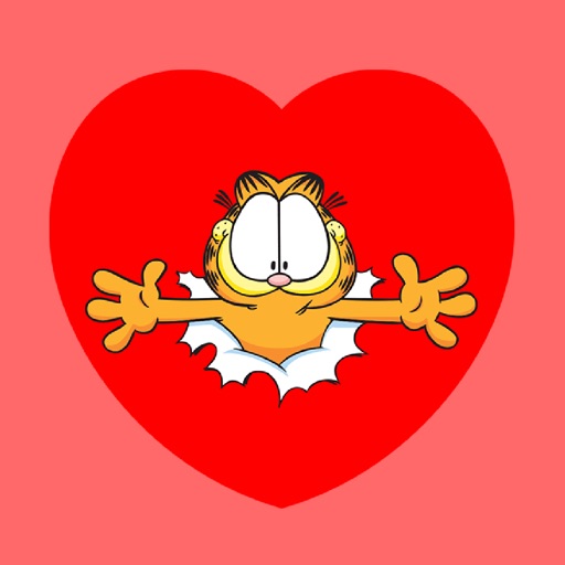 Garfield's Love Connection Stickers Icon