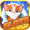Miss Cute Kitty Slots Machine - Glitter and Pretty Cool Casino Cats of Vegas