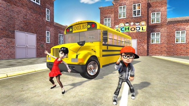 Crazy School Bus Transport Sim(圖1)-速報App