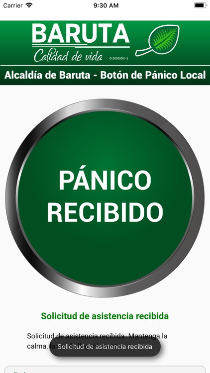 Botón de Pánico de Baruta screenshot-3