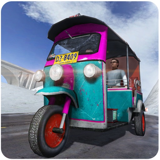 Tuk Tuk Rickshaw Hill Climbing icon