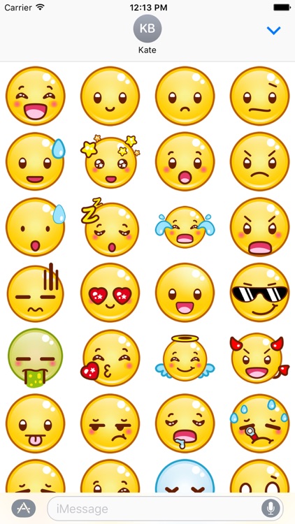 Cute Emoji Stickers