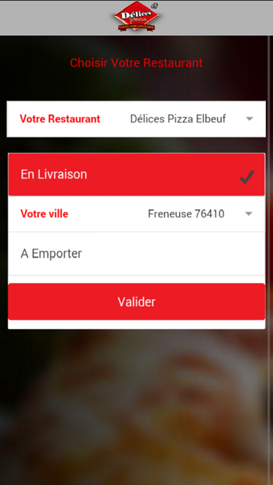 How to cancel & delete Délices Pizza from iphone & ipad 2