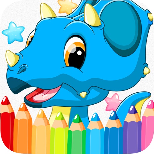 Dinosaur Coloring Book 3 - Dino Color for kid iOS App