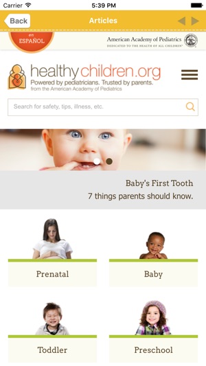 Child Health Tracker From HealthyChildren.org(圖5)-速報App