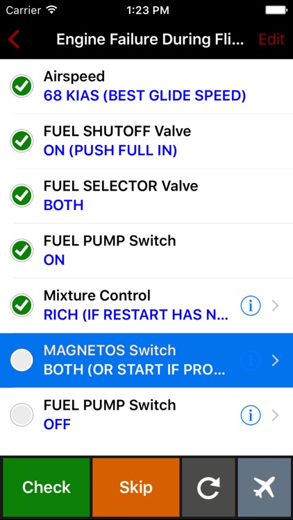 ForeFlight Checklist Pro for iPhone screenshot-4