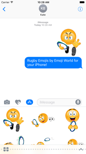 Rugby Emoji Stickers(圖1)-速報App