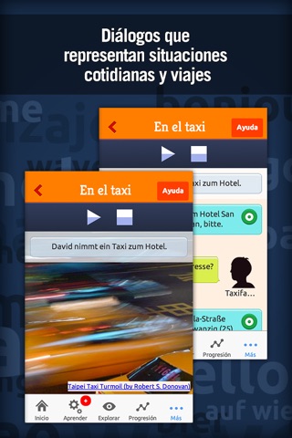 Aprender alemán con MosaLingua screenshot 3