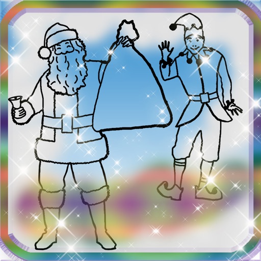 Christmas Circus Paint - Coloring Pages icon