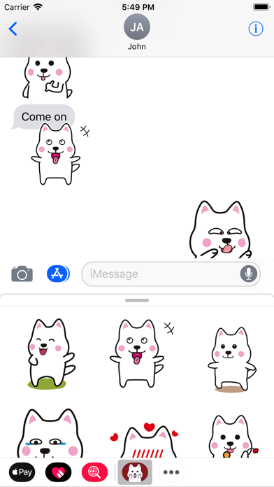 Corgi Animated Stickers screenshot 3