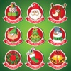 Xmas Santa Clause Sticker