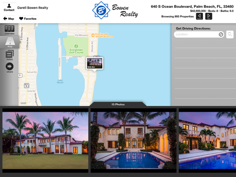 Bowen Realty Property Search for iPad screenshot 3