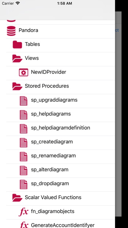 Mobile MS SQL Manager screenshot-3