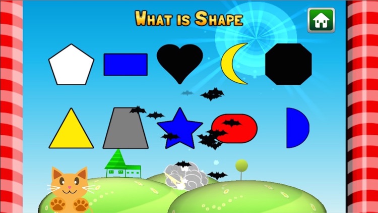 QCat - toddler shape educational game (free)