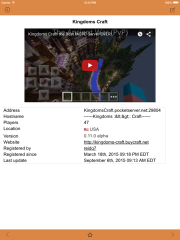 Servers For Minecraft Pe Free Best Multiplayer Server List In Your Pocket App Price Drops