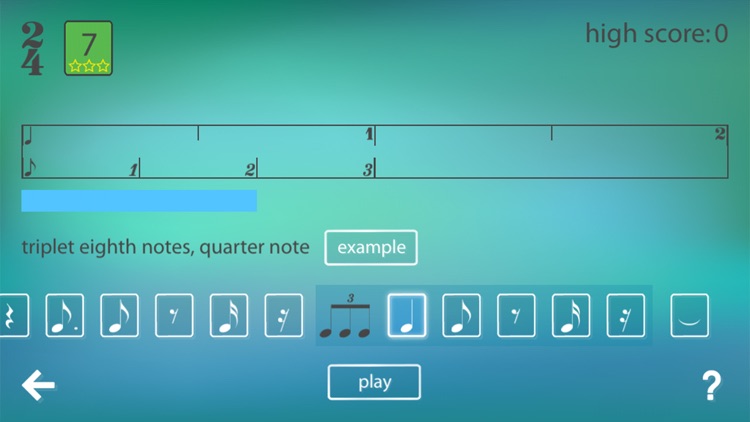 Musical Meter - Advanced: read music rhythm screenshot-3