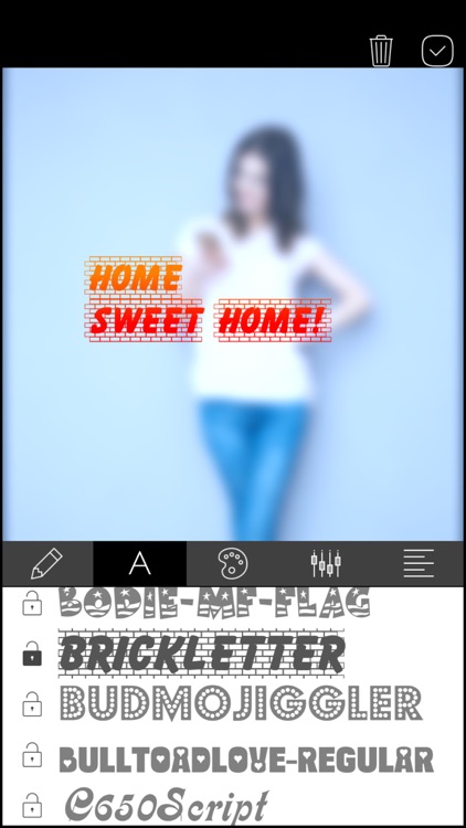 Background Text - Write Behind Your Photos for Creative Typography! screenshot-3