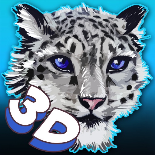 3D Wild Snow Leopard Simulator - Big Cat Hunting icon