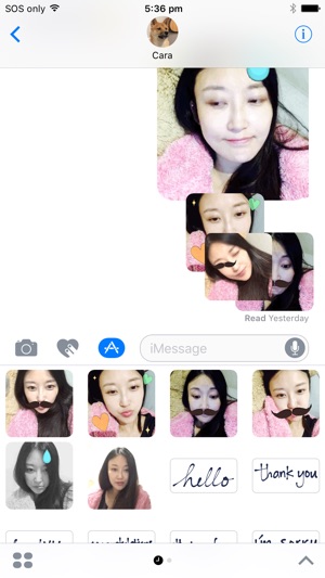 Sticker Booth : Animated GIF Stickers for iMessage(圖2)-速報App