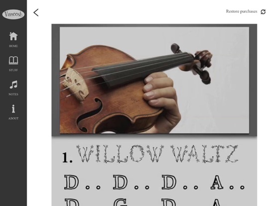 Vamoosh Violin 1 screenshot