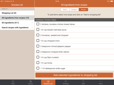 Recepino 2 - The Easy Recipe Cookbook Manager screenshot 4