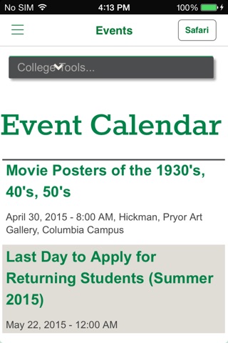 Columbia State Comm College screenshot 4