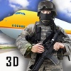Airplane SWAT Team Force Elite Sniper Mission 3D Hostage